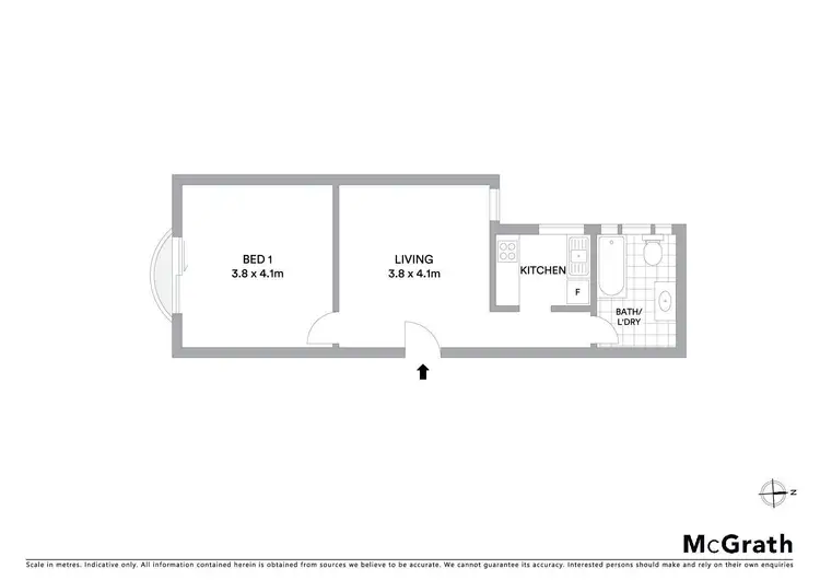 Floorplan of Homely apartment listing, 9/38 Kings Cross Road, Potts Point NSW 2011