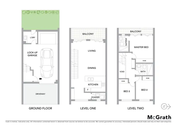 Floorplan of Homely townhouse listing, 5/1 Mervyn Thomas Drive, Hope Island QLD 4212