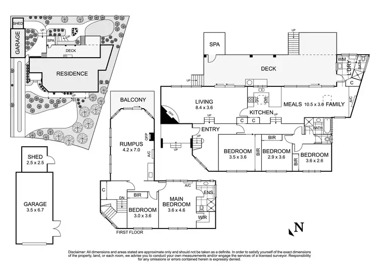 Floorplan of Homely house listing, 21 Malabar Crescent, Eltham VIC 3095