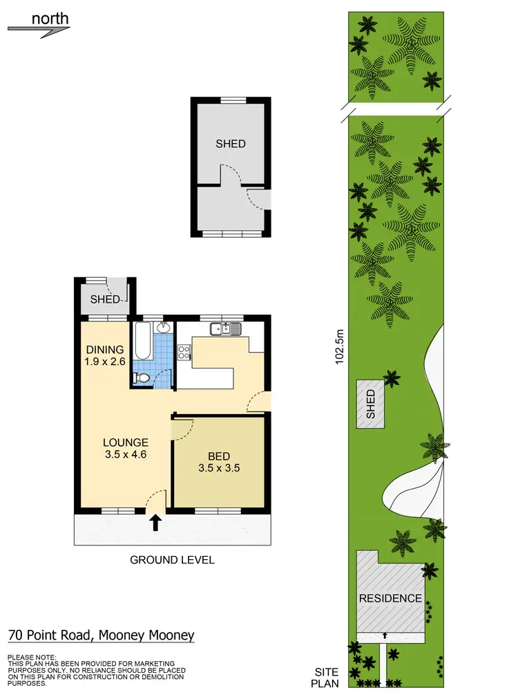 Floorplan of Homely house listing, 70 Point Road, Mooney Mooney NSW 2083