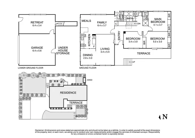 Floorplan of Homely unit listing, 2 Omar Street, Templestowe Lower VIC 3107