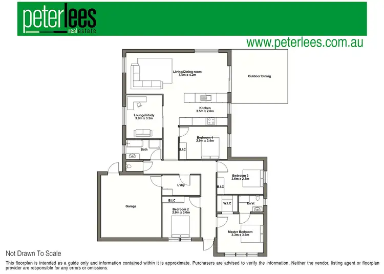 Floorplan of Homely house listing, 38 Muirton Way, Perth TAS 7300
