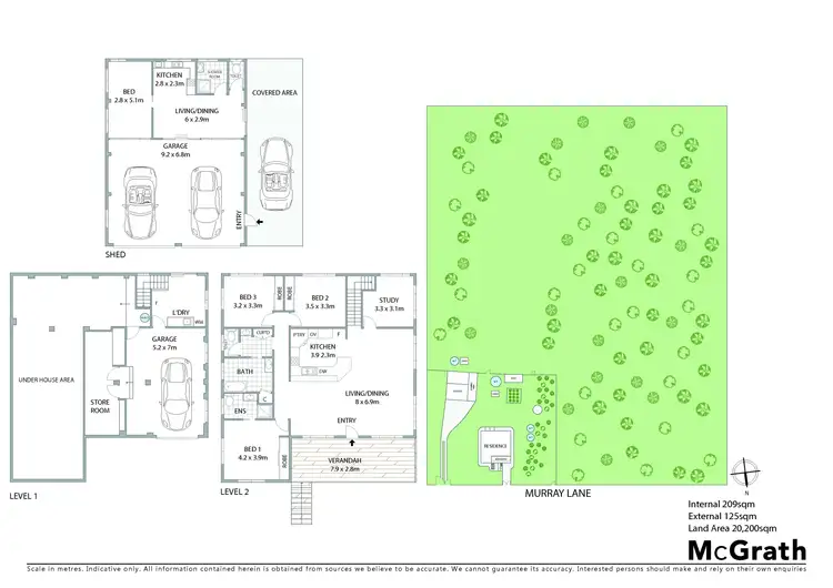 Floorplan of Homely rural property listing, 20 Murray Lane, Cawarral QLD 4702
