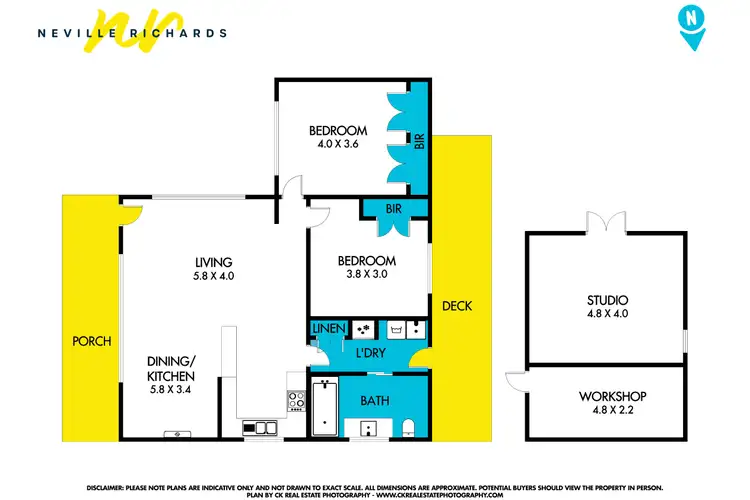Floorplan of Homely house listing, 26 Fairfax Street, Portarlington VIC 3223