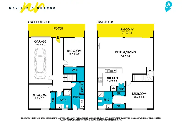 Floorplan of Homely house listing, 3/314 The Esplanade, Indented Head VIC 3223