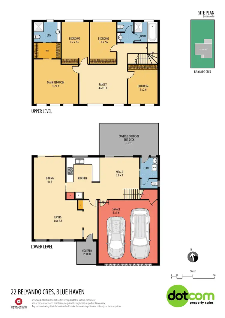 Floorplan of Homely house listing, 22 Belyando Crescent, Blue Haven NSW 2262