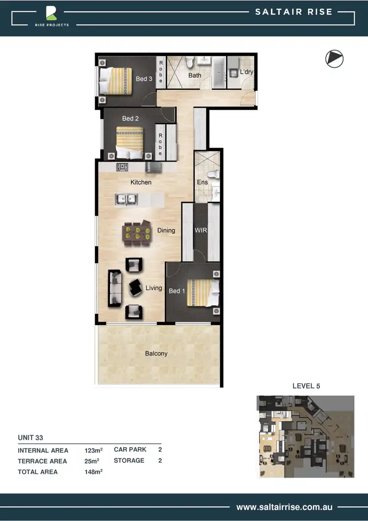 Floorplan of Homely unit listing, 33/33-35 Saltair Street, Kings Beach QLD 4551