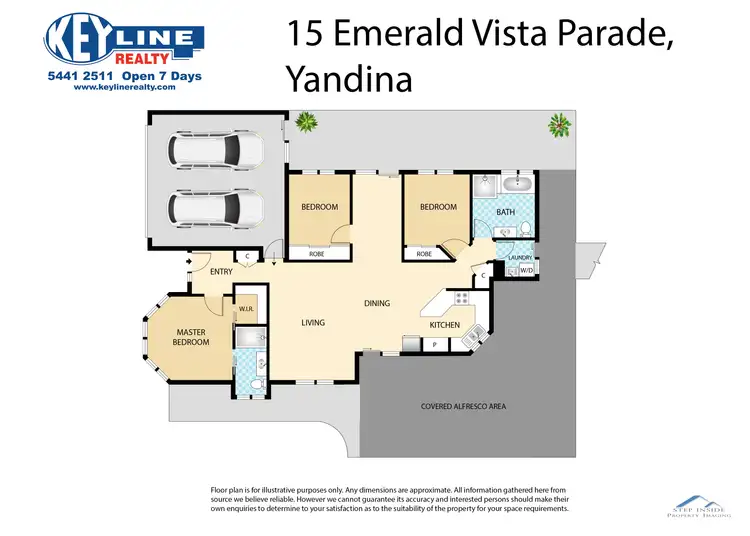 Floorplan of Homely house listing, 15 Emerald Vista Parade, Yandina QLD 4561