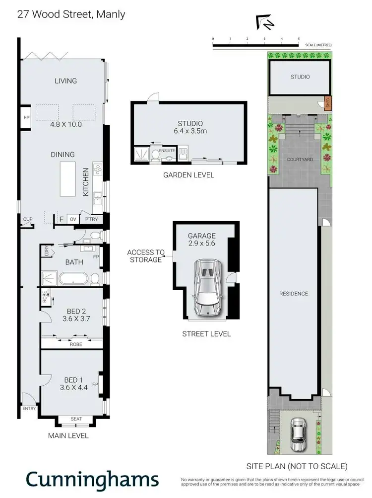 Floorplan of Homely house listing, 27 Wood Street, Manly NSW 2095