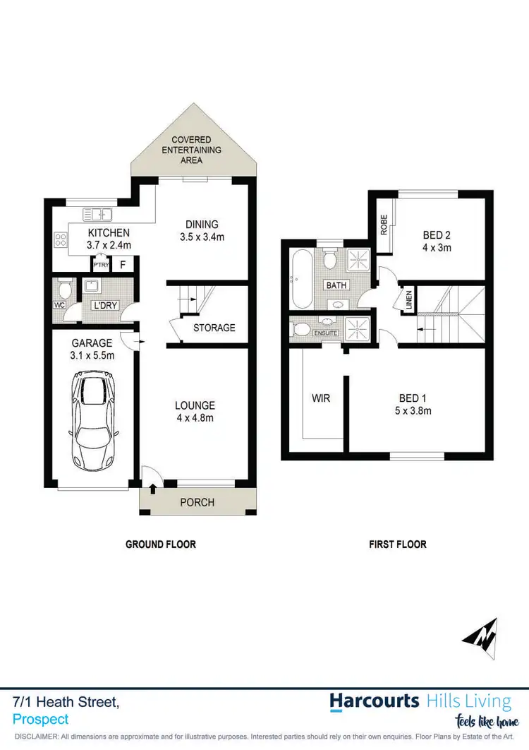 Floorplan of Homely house listing, 7/1 Heath Street, Prospect NSW 2148