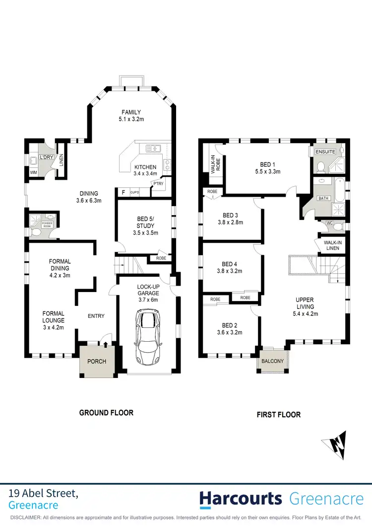 Floorplan of Homely house listing, 19 Abel Street, Greenacre NSW 2190