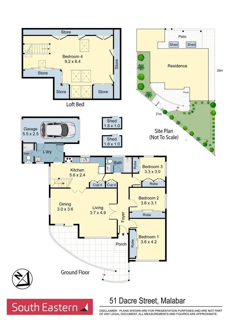 Floorplan of Homely house listing, 51 Dacre Street, Malabar NSW 2036