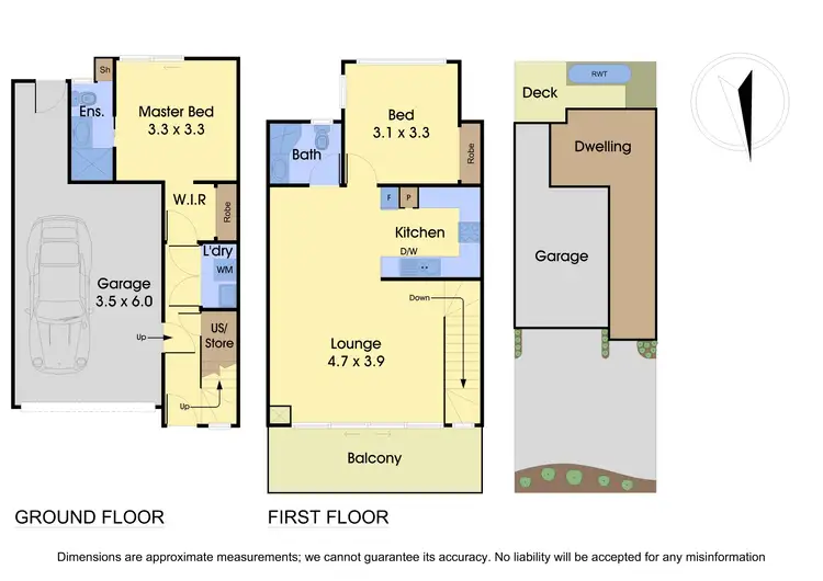 Floorplan of Homely unit listing, 3/8 Woodvale Road, Boronia VIC 3155