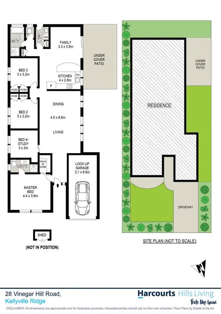 Floorplan of Homely house listing, 28 Vinegar Hill Road, Kellyville Ridge NSW 2155