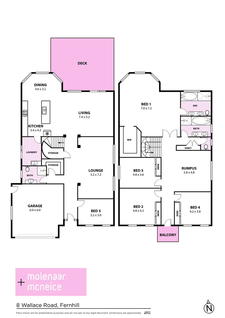 Floorplan of Homely house listing, 8 Wallace Road, Fernhill NSW 2519