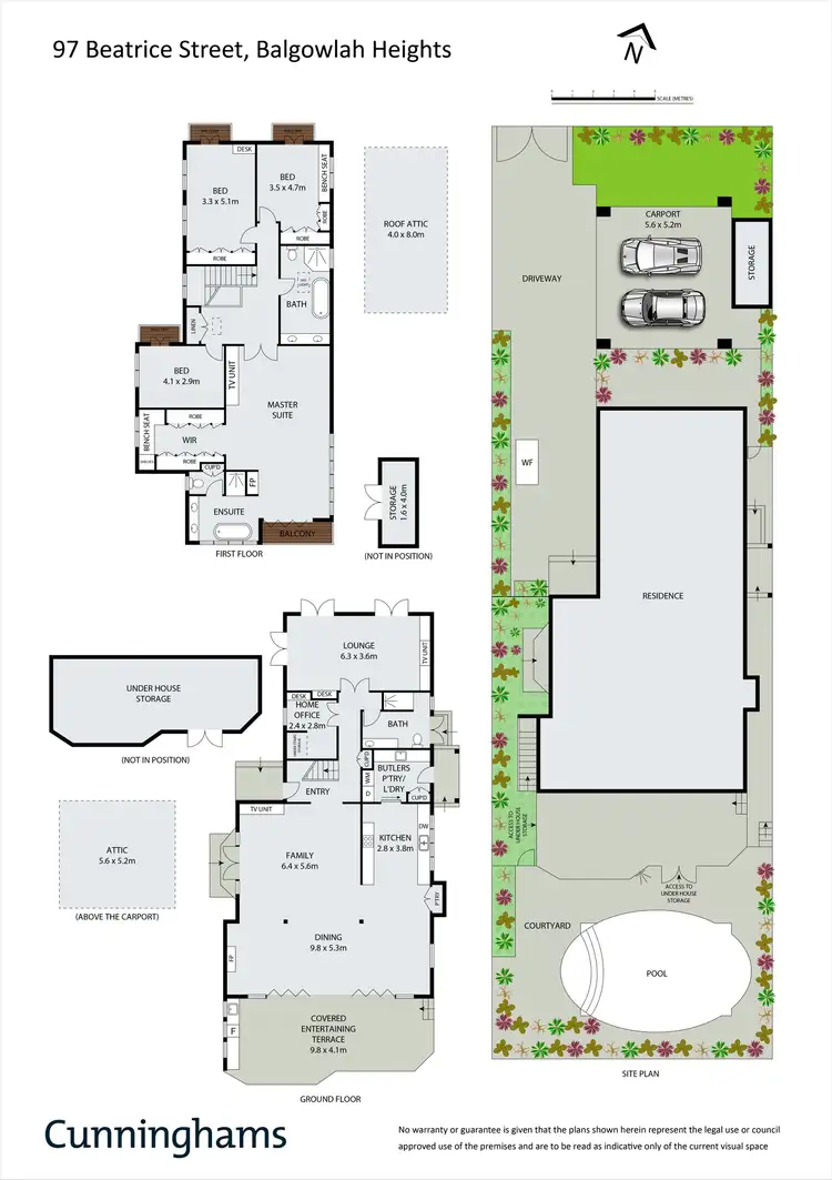 Floorplan of Homely house listing, 97 Beatrice Street, Balgowlah Heights NSW 2093