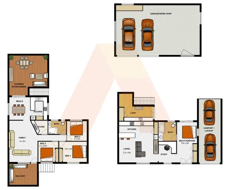 Floorplan of Homely house listing, 30 Timbertop Avenue, Browns Plains QLD 4118
