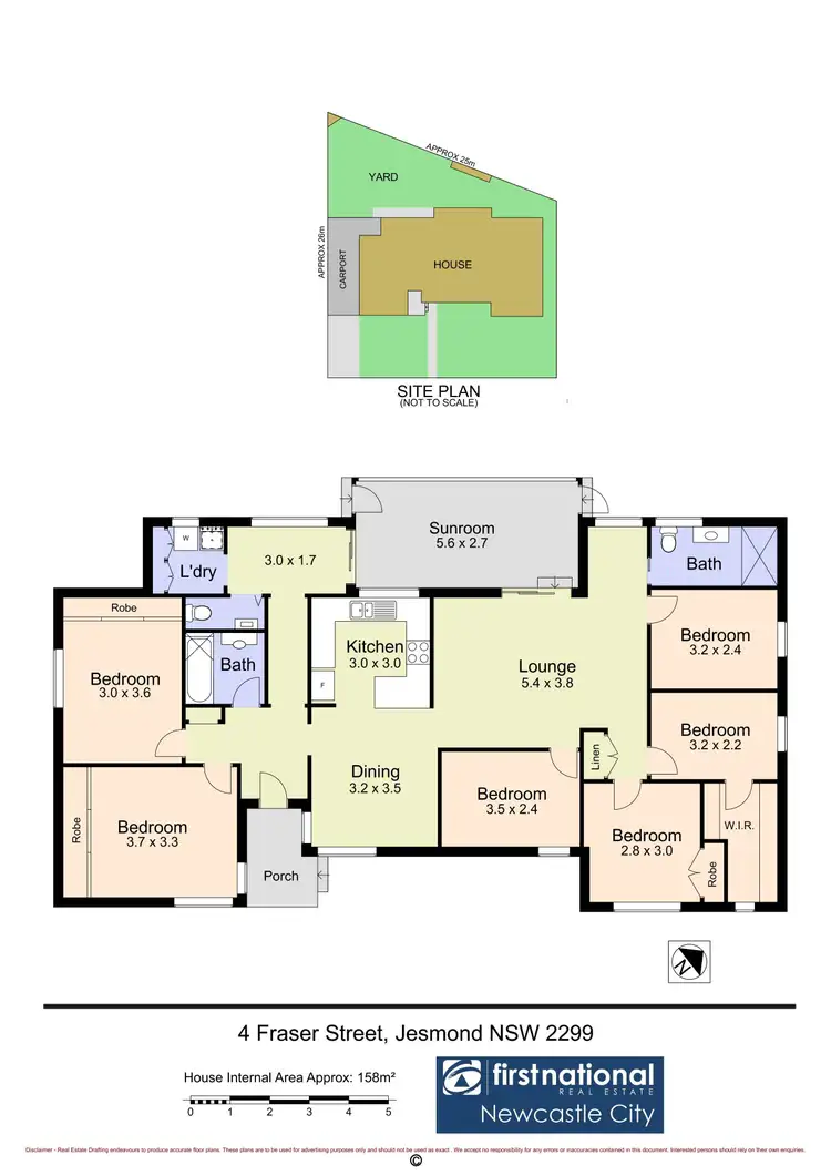 Floorplan of Homely house listing, 4 Fraser Street, Jesmond NSW 2299