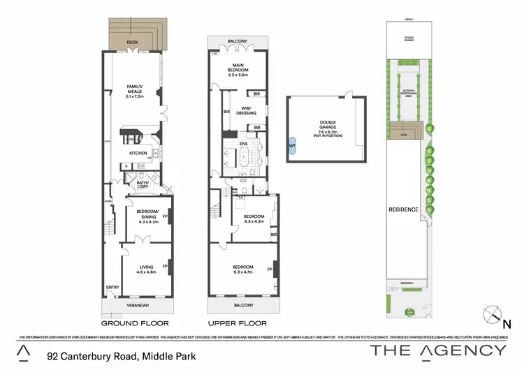 Floorplan of Homely house listing, 92 Canterbury Road, Middle Park VIC 3206