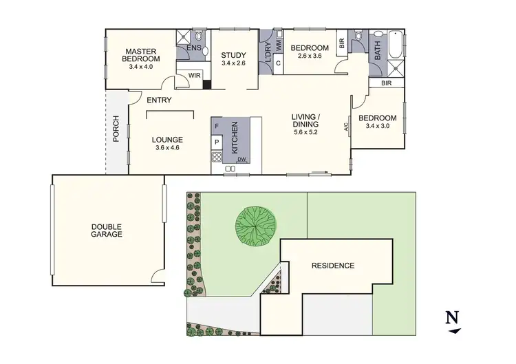 Floorplan of Homely house listing, 19 Broadstone Way, Cranbourne VIC 3977