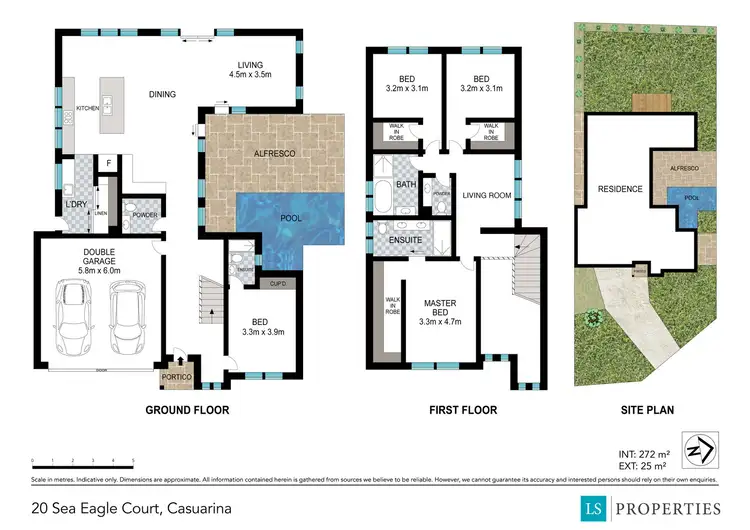 Floorplan of Homely house listing, 20 Sea Eagle Court, Casuarina NSW 2487