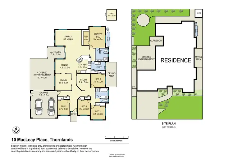 Floorplan of Homely house listing, 10 Macleay Place, Thornlands QLD 4164