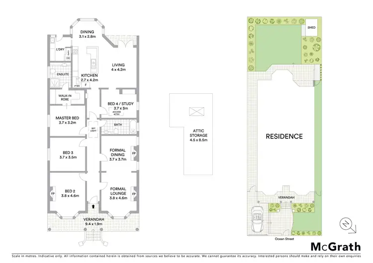 Floorplan of Homely house listing, 23 Ocean Street, Kogarah NSW 2217