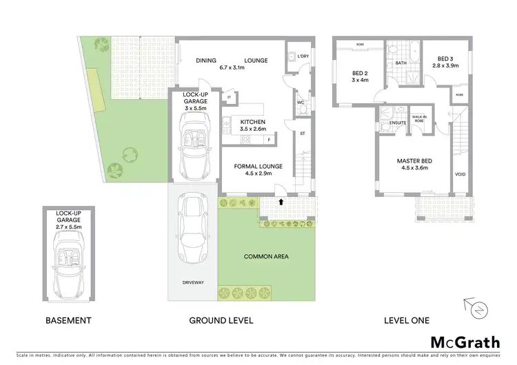 Floorplan of Homely townhouse listing, 1/74 Pemberton Street, Parramatta NSW 2150