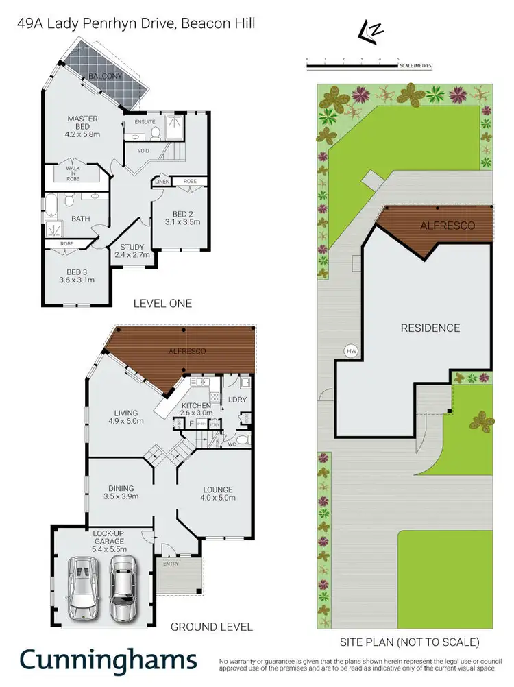 Floorplan of Homely house listing, 49A Lady Penrhyn Drive, Beacon Hill NSW 2100