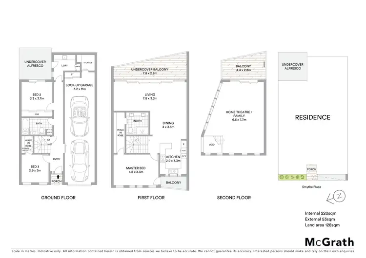 Floorplan of Homely house listing, 10 Smythe Place, Geelong VIC 3220