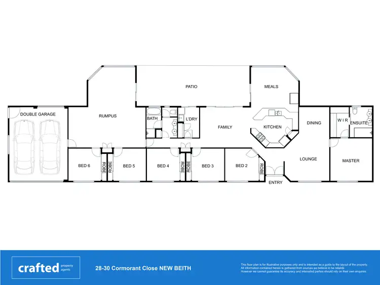 Floorplan of Homely house listing, 28-30 Cormorant Close, New Beith QLD 4124