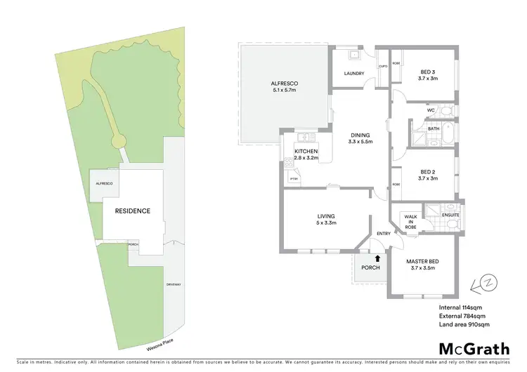 Floorplan of Homely house listing, 2 Wesona Place, Grovedale VIC 3216