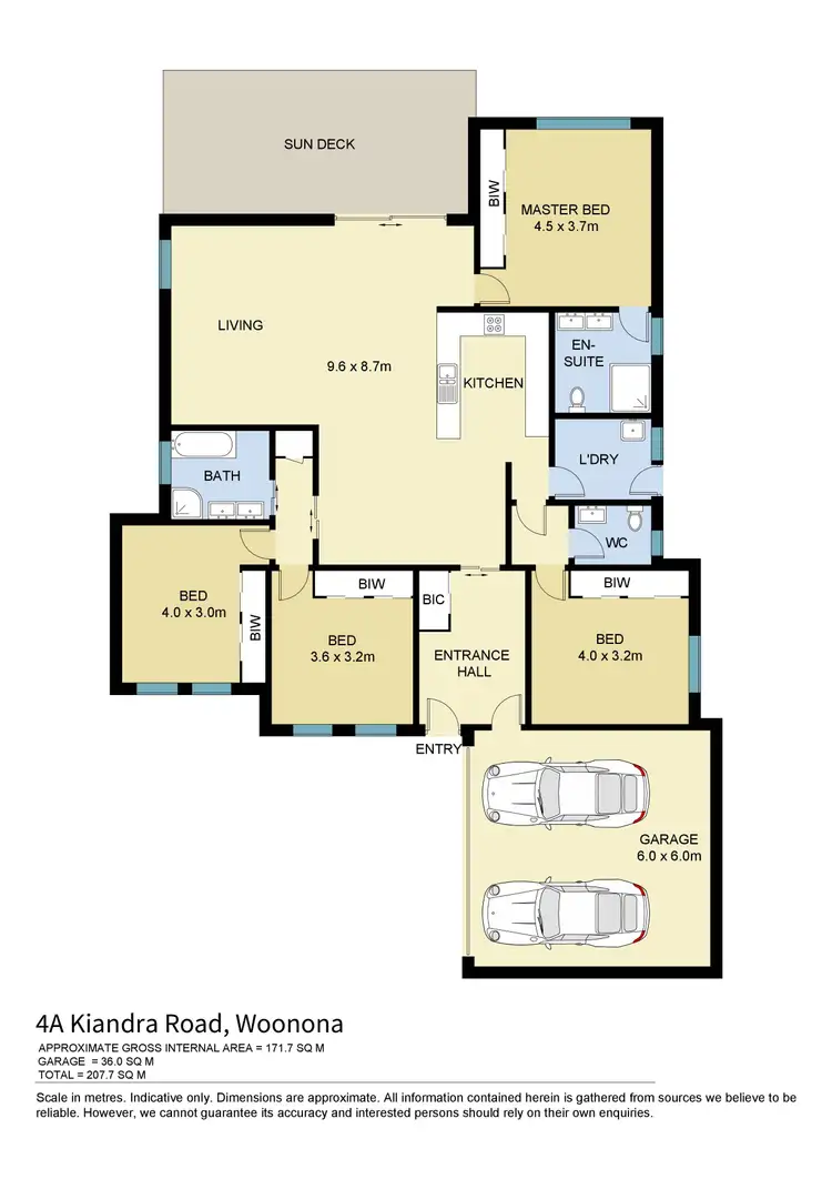 Floorplan of Homely house listing, 4a Kiandra Road, Woonona NSW 2517