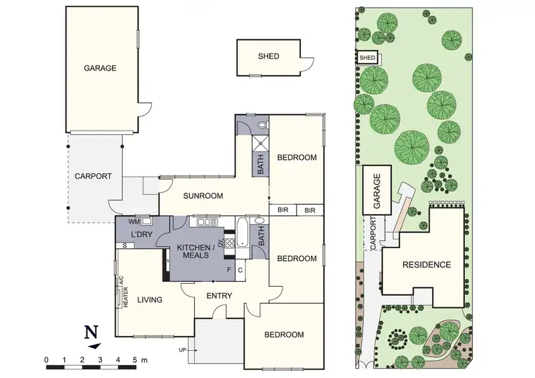 Floorplan of Homely house listing, 52 Olive Grove, Boronia VIC 3155