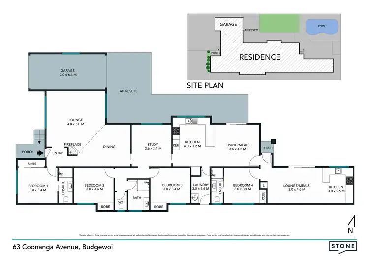 Floorplan of Homely house listing, 63 Coonanga Avenue, Budgewoi NSW 2262