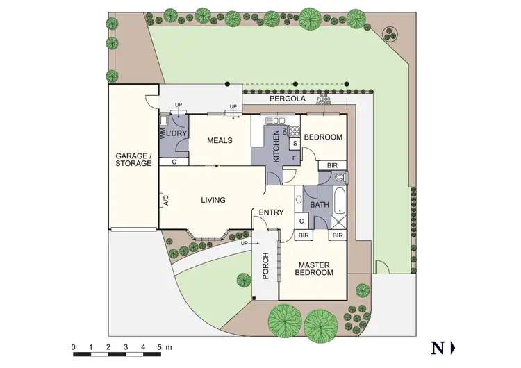 Floorplan of Homely unit listing, 3/28 Central Avenue, Boronia VIC 3155
