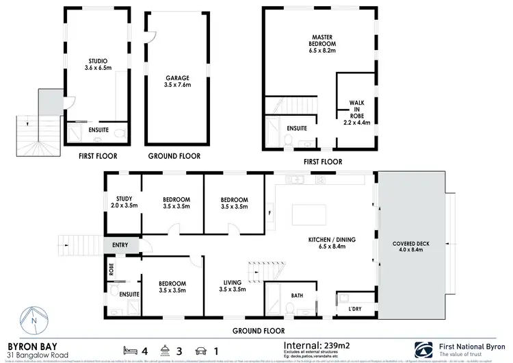 Floorplan of Homely house listing, 31 Bangalow Road, Byron Bay NSW 2481