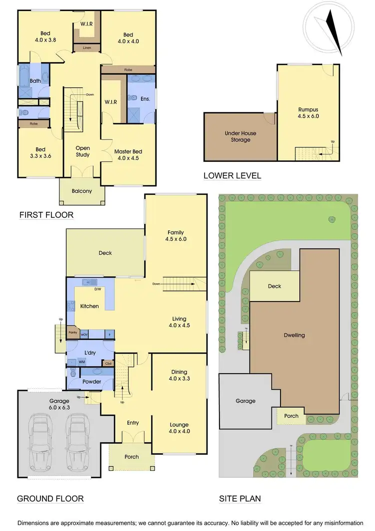 Floorplan of Homely house listing, 4 Sophie Place, Greensborough VIC 3088