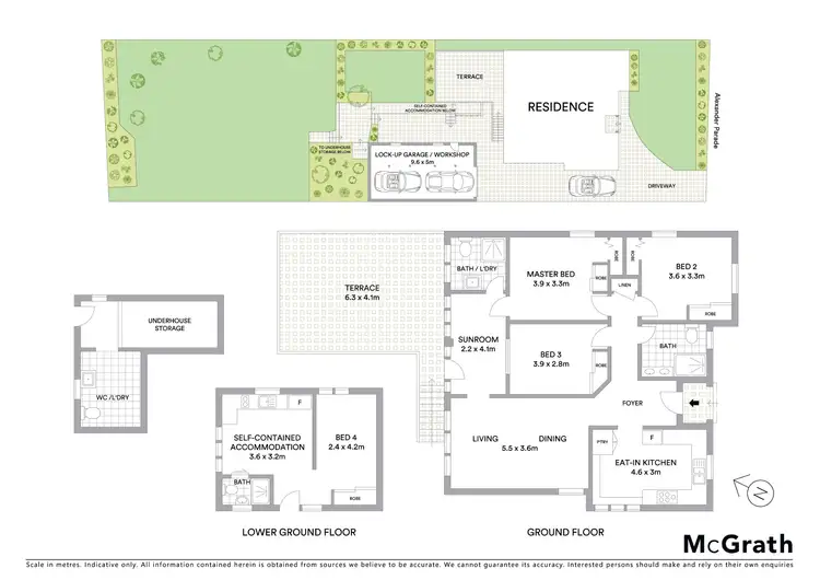 Floorplan of Homely house listing, 23 Alexander Parade, Roseville NSW 2069