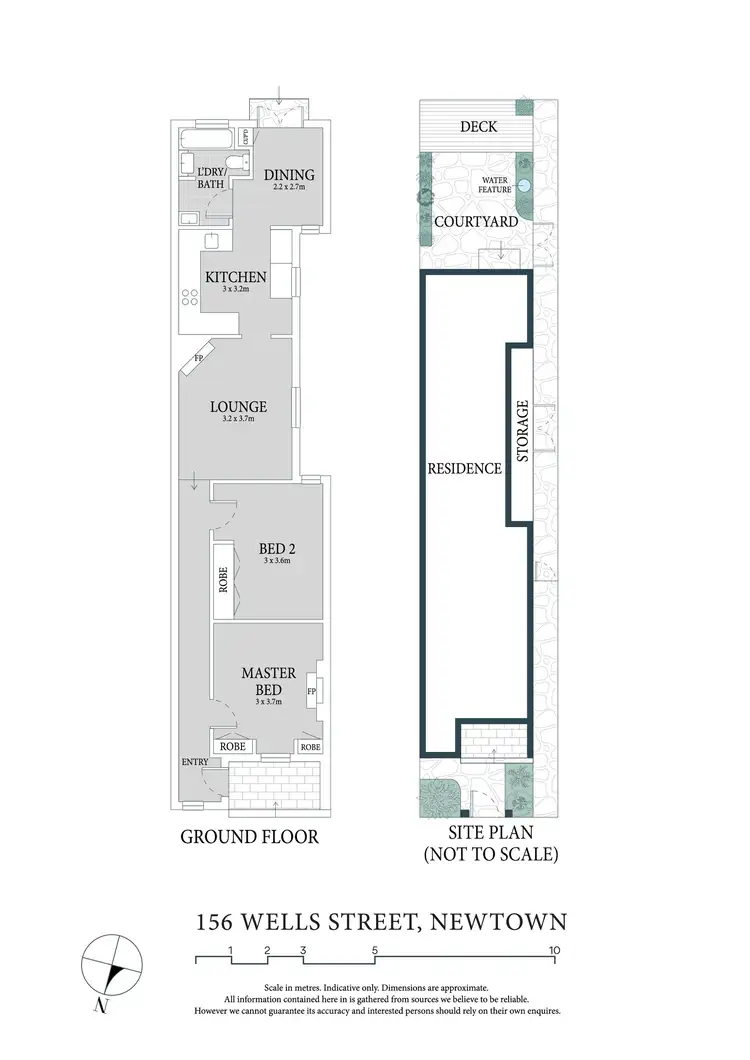 Floorplan of Homely house listing, 156 Wells Street, Newtown NSW 2042