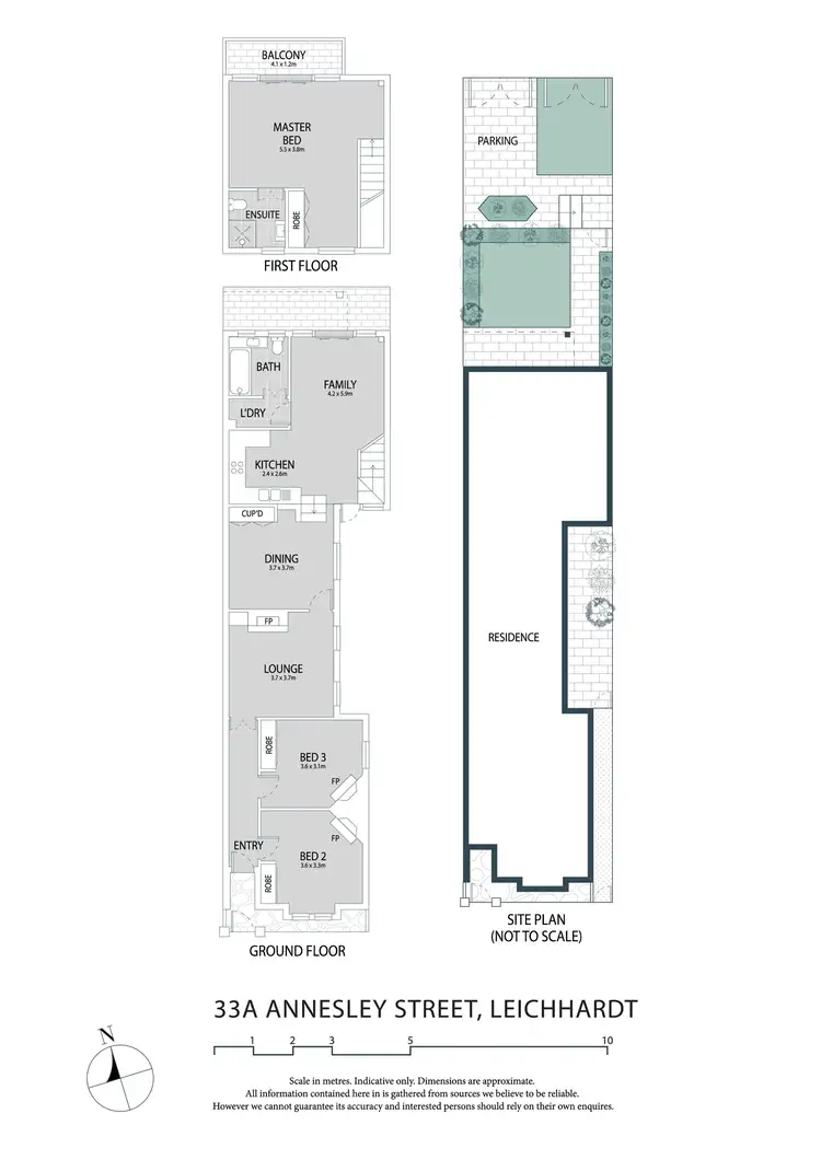 Floorplan of Homely house listing, 33a Annesley Street, Leichhardt NSW 2040