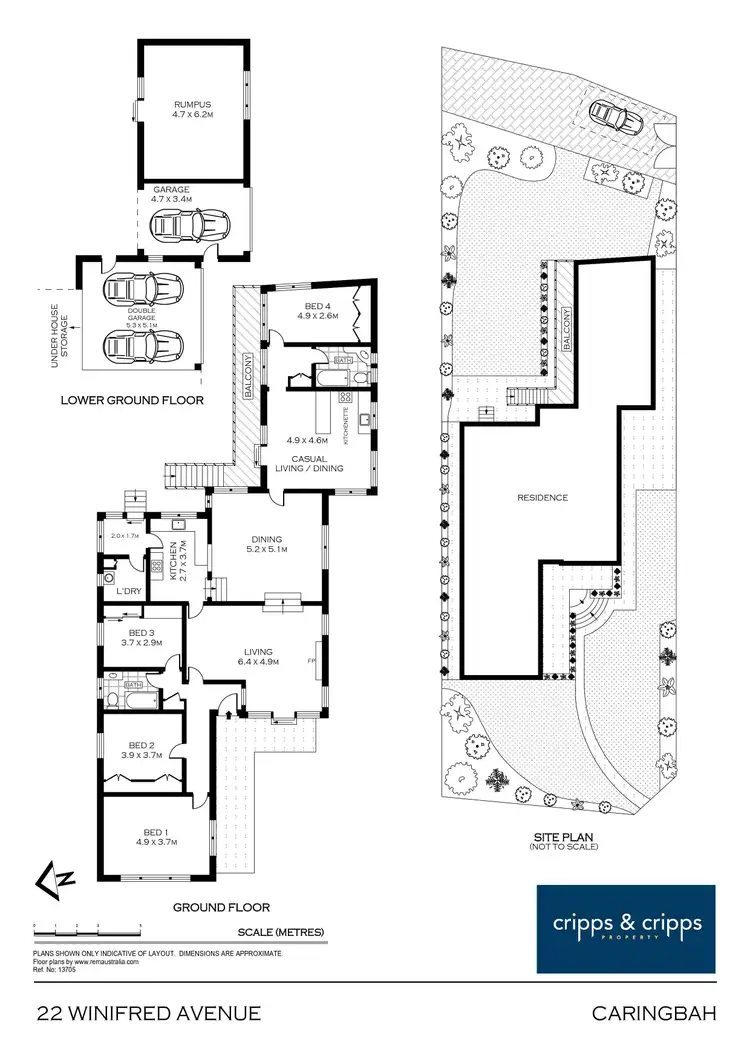 Floorplan of Homely house listing, 22 Winifred Avenue, Caringbah NSW 2229
