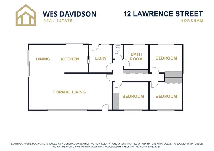 Floorplan of Homely house listing, 12 Lawrence Street, Horsham VIC 3400