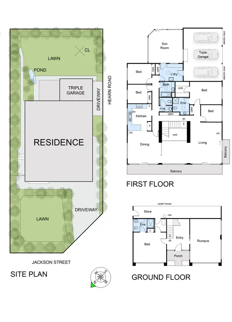 Floorplan of Homely house listing, 2 Jackson Street, Mount Martha VIC 3934