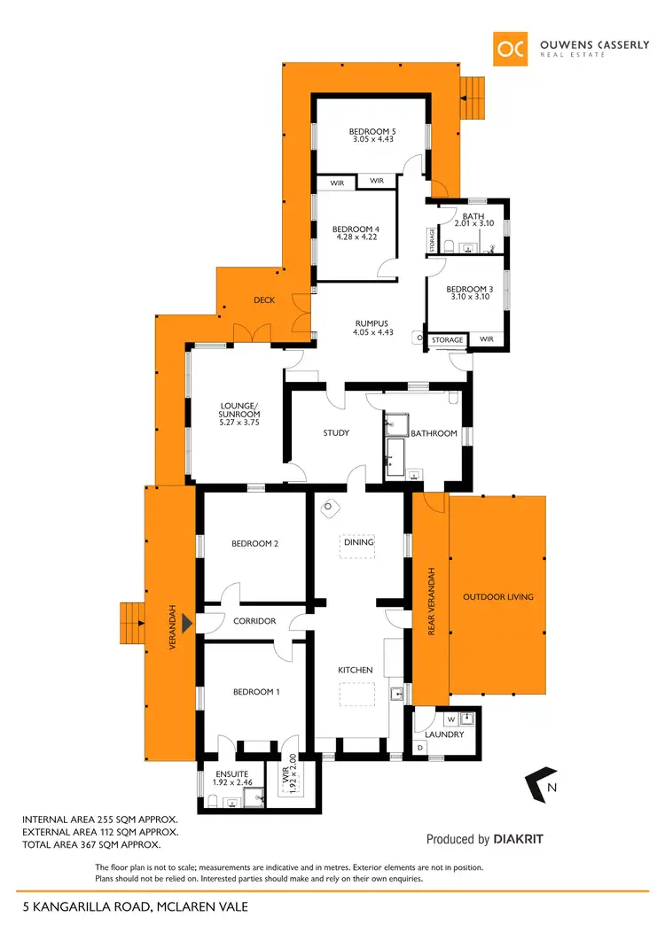 Floorplan of Homely house listing, 5 Kangarilla Road, Mclaren Vale SA 5171
