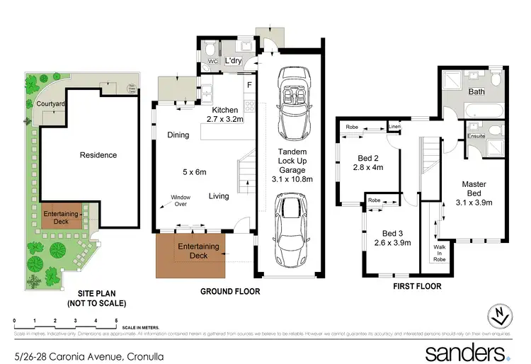 Floorplan of Homely townhouse listing, 5/26-28 Caronia Avenue, Cronulla NSW 2230