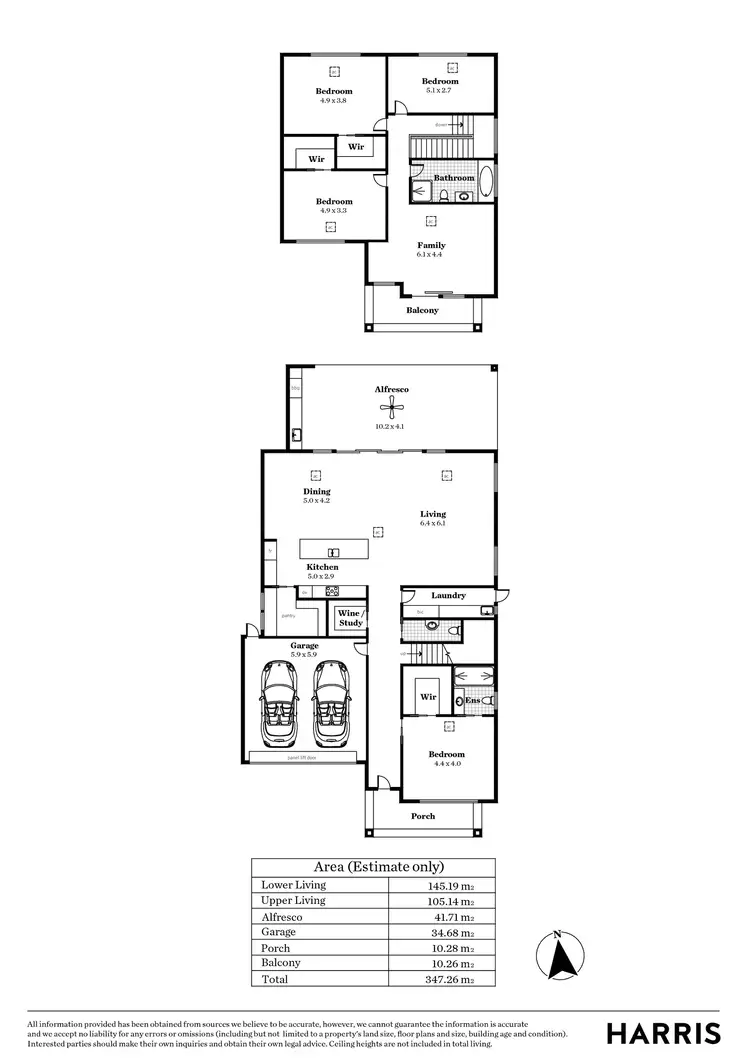 Floorplan of Homely house listing, 5 Benacre Close, Glen Osmond SA 5064