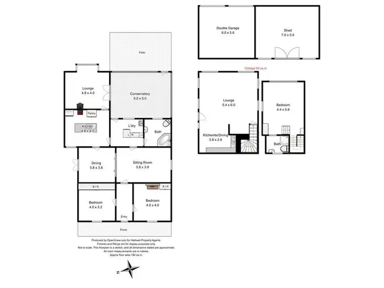 Floorplan of Homely house listing, 57 Hamilton Street, Latrobe TAS 7307