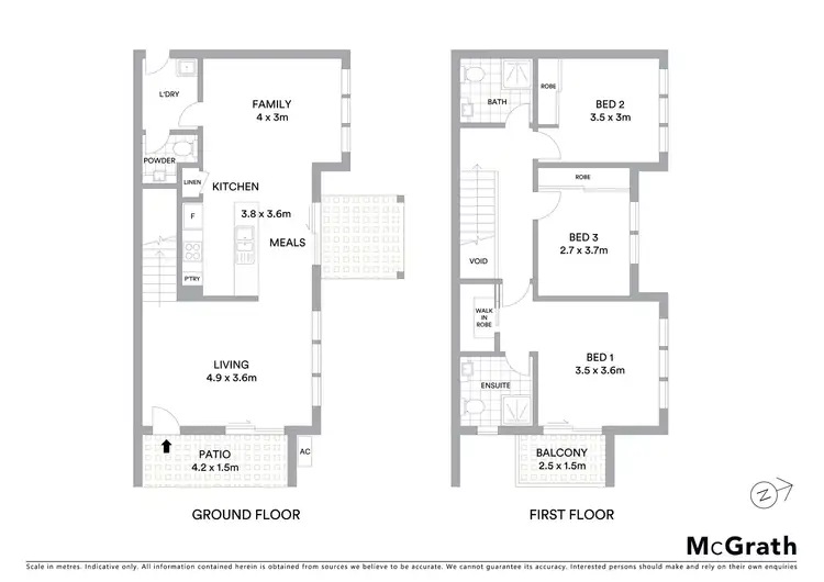 Floorplan of Homely terrace listing, 2 Junee Street, Crace ACT 2911