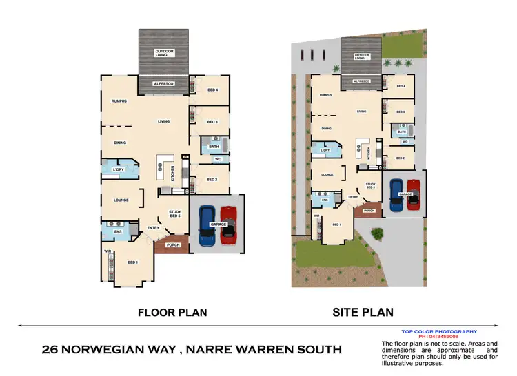 Floorplan of Homely house listing, 26 Norwegian Way, Narre Warren South VIC 3805